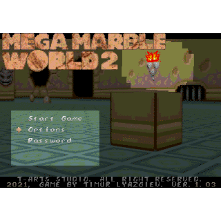 Mega Marble World 2 - Mega Drive / Genesis